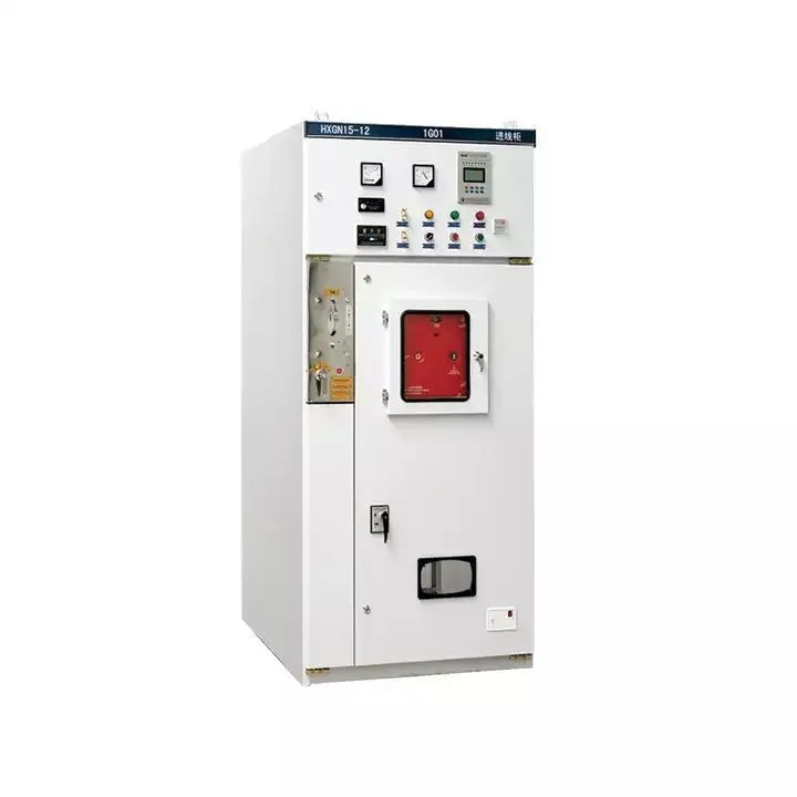 Dispositivo de distribución de unidad principal de anillo de alto voltaje 12KV Sf6