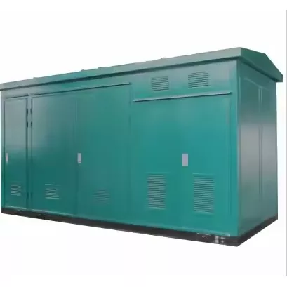 Subestación eléctrica de alto voltaje al aire libre tipo americano